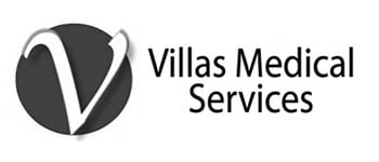 villasmedical logo BW